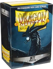 Dragon Shield - Jet - Matte Sleeves - Standard Size